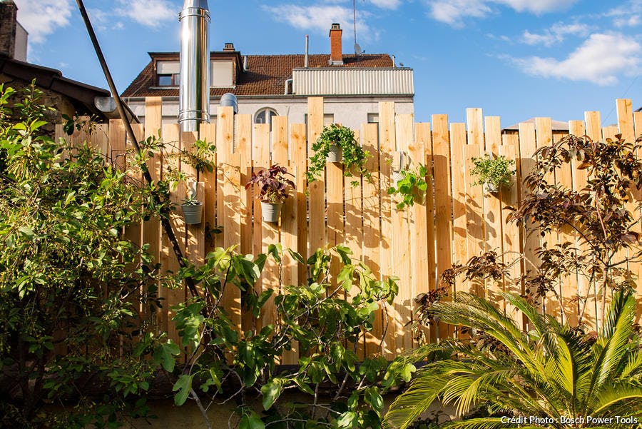 fabriquer un brise-vue en bois